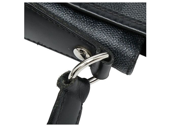 Sac Louis Vuitton Damier Graphite Daniel MM Noir - vue 9