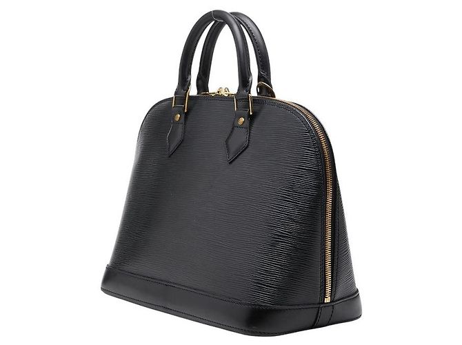 Louis Vuitton Alma PM Handtasche Schwarz - Ansicht 2