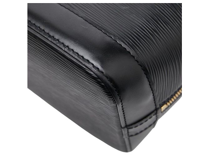 Louis Vuitton Alma PM Handtasche Schwarz - Ansicht 4