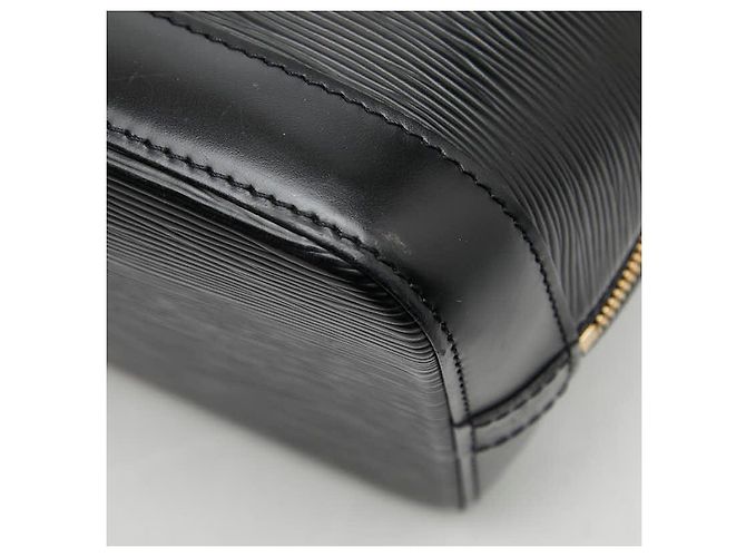 Louis Vuitton Alma PM Handtasche Schwarz - Ansicht 6