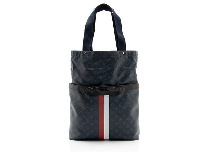 Louis Vuitton Monogram Cobalt Stripe Ultralight Tote Blau - Ansicht 3