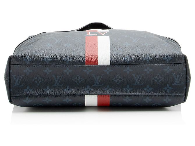 Louis Vuitton Monogram Cobalt Stripe Ultralight Tote Blau - Ansicht 4