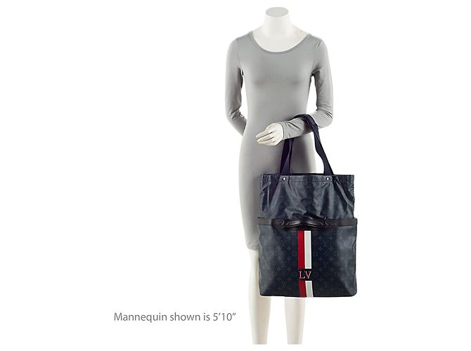 Louis Vuitton Monogram Cobalt Stripe Ultralight Tote Blau - Ansicht 5