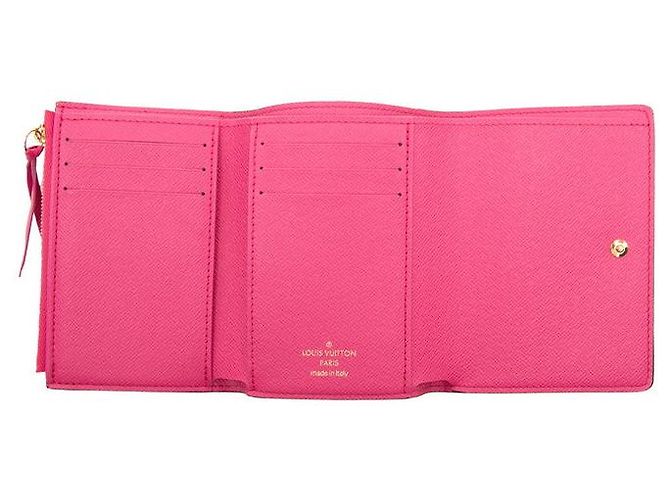 Cartera Louis Vuitton Victorine Trifold Castaño - vista 4