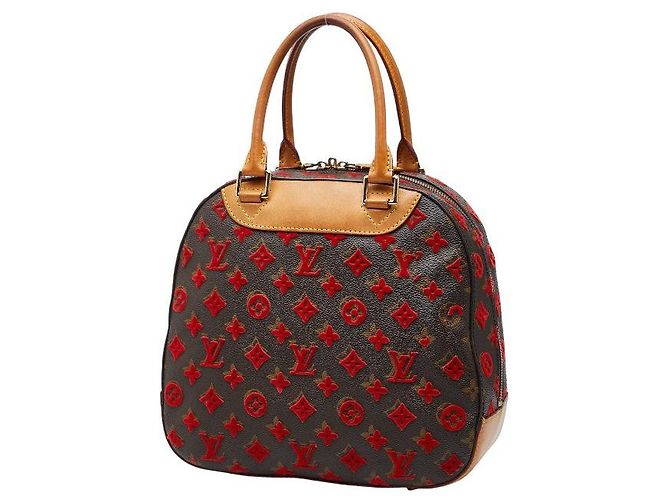 Borsa a mano Louis Vuitton Deauville Marrone - vista 2