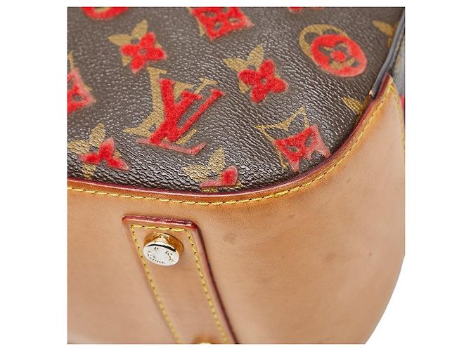 Borsa a mano Louis Vuitton Deauville Marrone - vista 5