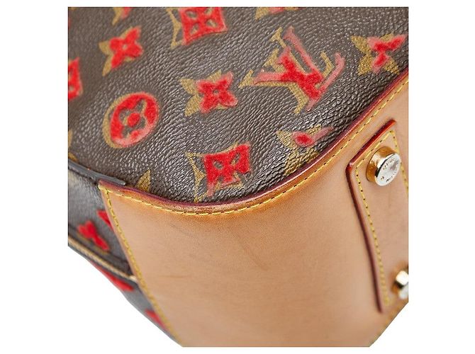 Borsa a mano Louis Vuitton Deauville Marrone - vista 6