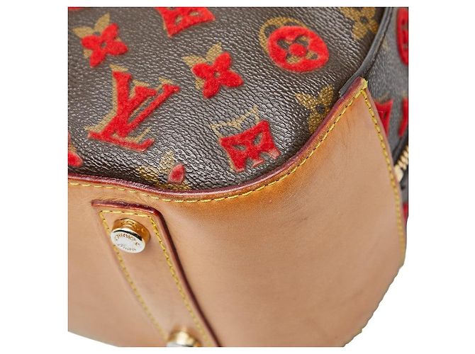 Borsa a mano Louis Vuitton Deauville Marrone - vista 7