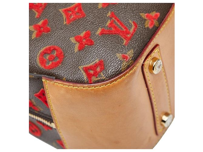 Borsa a mano Louis Vuitton Deauville Marrone - vista 8