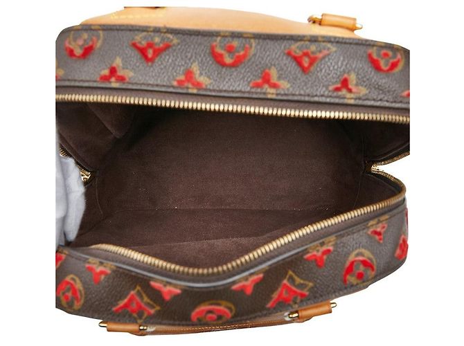 Borsa a mano Louis Vuitton Deauville Marrone - vista 9