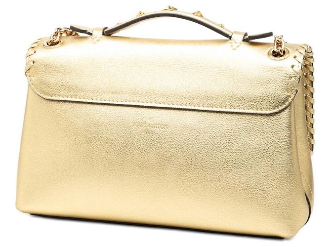 Borsa a tracolla con catena Louis Vuitton D'oro Metallico - vista 2