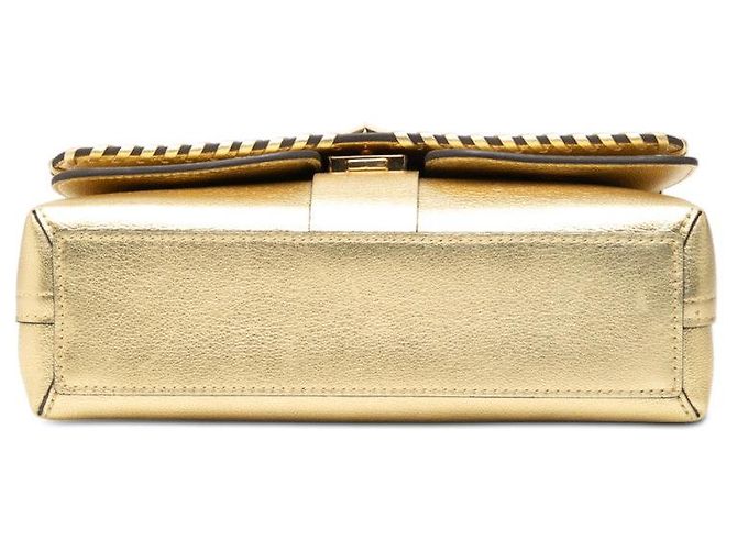 Borsa a tracolla con catena Louis Vuitton D'oro Metallico - vista 3
