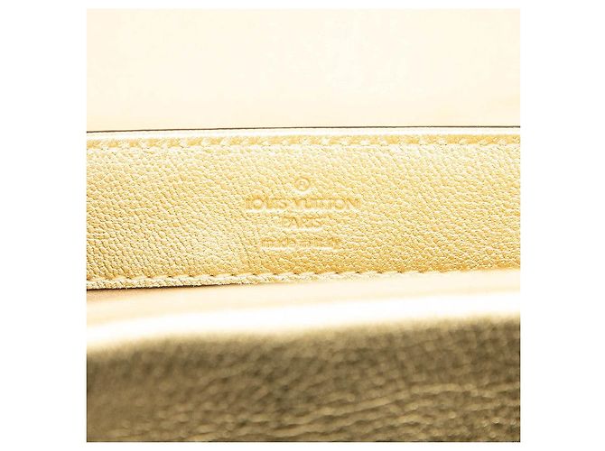 Borsa a tracolla con catena Louis Vuitton D'oro Metallico - vista 5