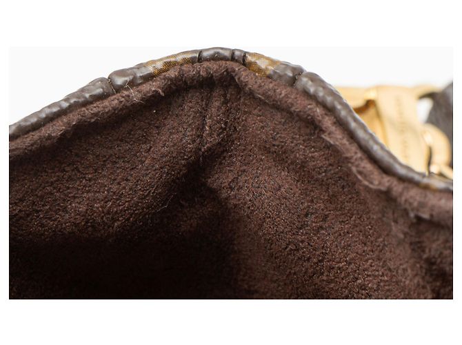 Louis Vuitton Monogram Canvas Pochette Metis Schultertasche Braun - Ansicht 10