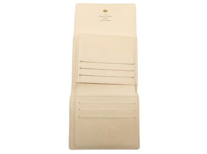 Cartera Louis Vuitton Damier Azur Elise Blanco - vista 4