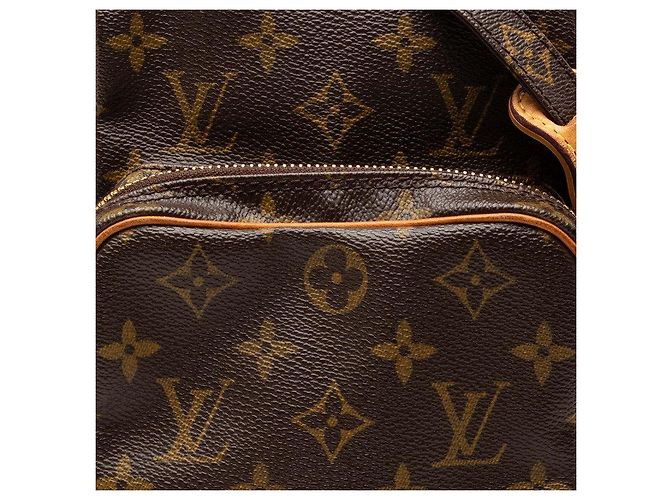 Sac bandoulière Louis Vuitton Monogram Amazon Marron - vue 4
