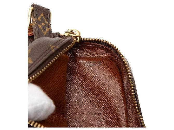 Sac bandoulière Louis Vuitton Monogram Amazon Marron - vue 7