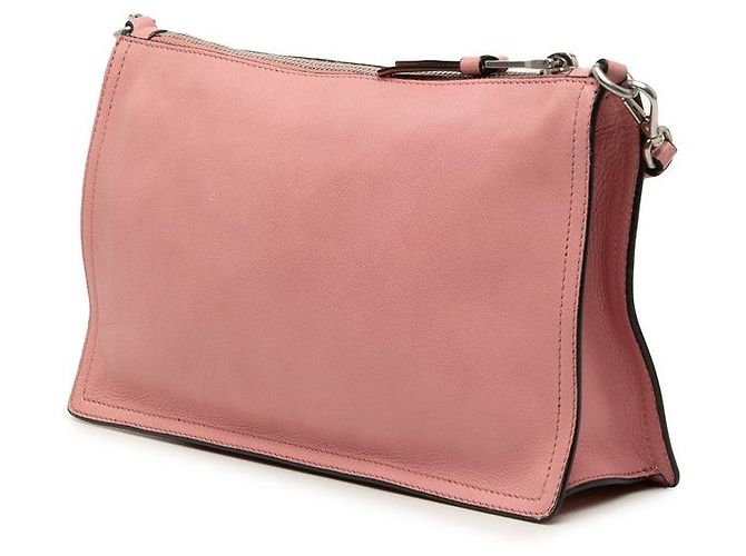 Bolsa de Ombro Prada Etiquette Rosa - vista 2