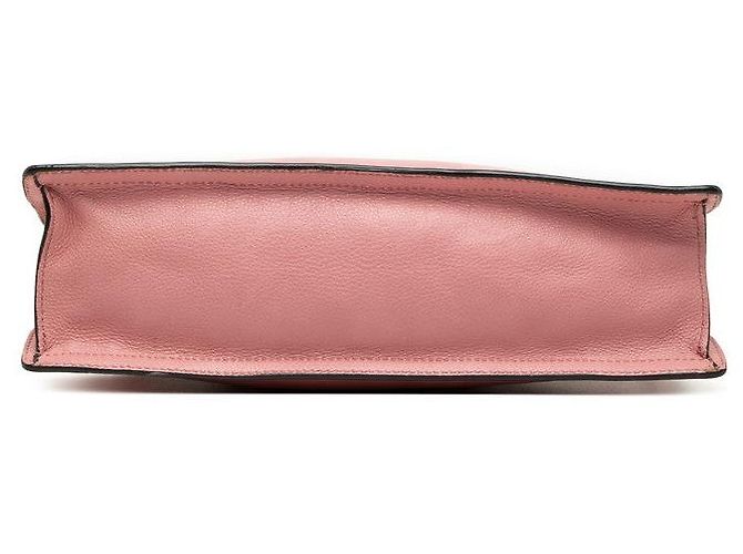 Bolsa de Ombro Prada Etiquette Rosa - vista 3