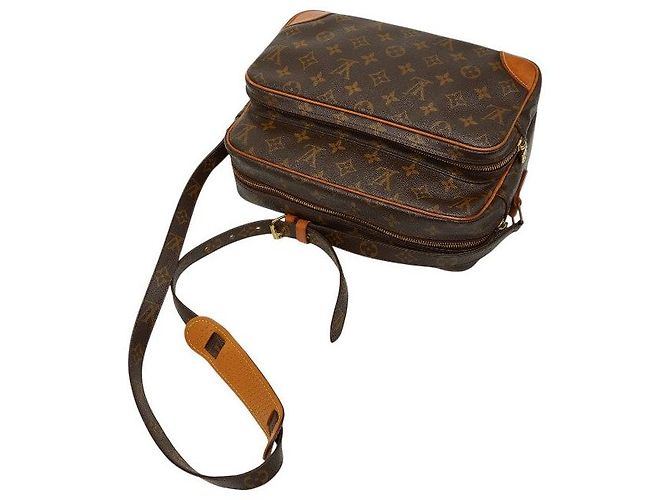 Louis Vuitton Monogram Nile Schultertasche Braun - Ansicht 4