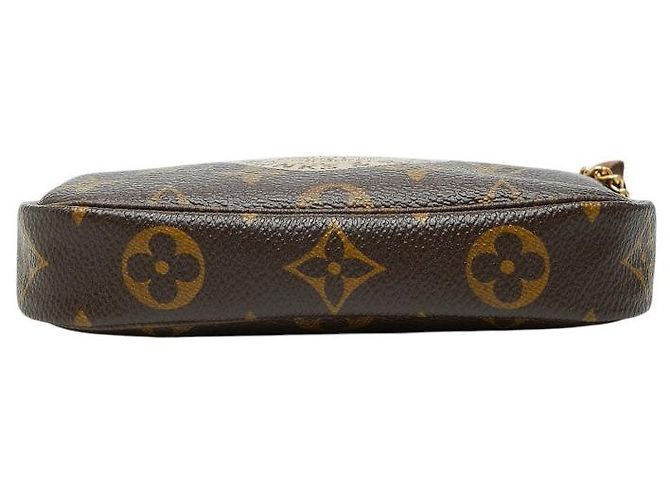 Louis Vuitton Mini Pochette Accessoires M60153 Marron - vue 3