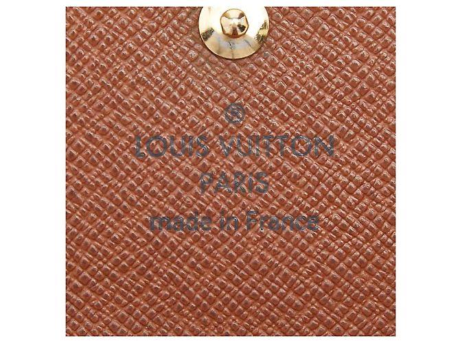 Louis Vuitton Portefeuille Elise Trifold Wallet Braun - Ansicht 10