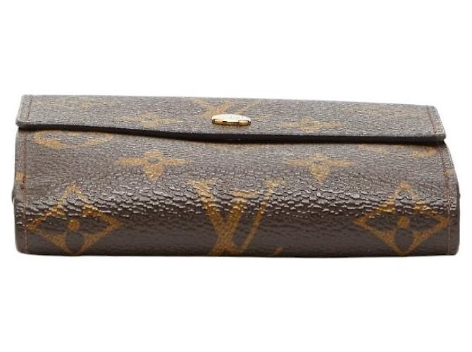 Louis Vuitton Portefeuille Elise Trifold Wallet Braun - Ansicht 3