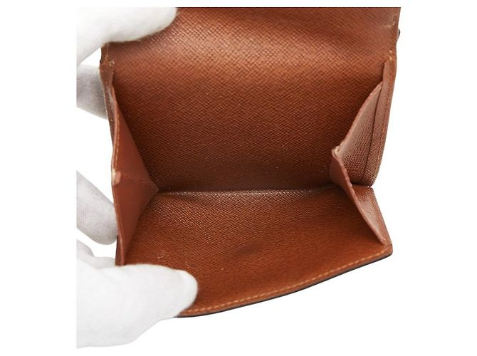 Louis Vuitton Portefeuille Elise Trifold Wallet Braun - Ansicht 8