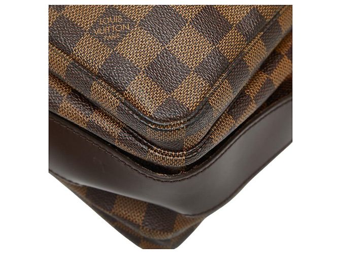 Louis Vuitton Damier Naviglio Schultertasche Braun - Ansicht 4