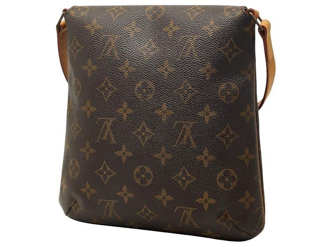 Borsa a tracolla Louis Vuitton Musette Salsa Long Marrone - vista 2