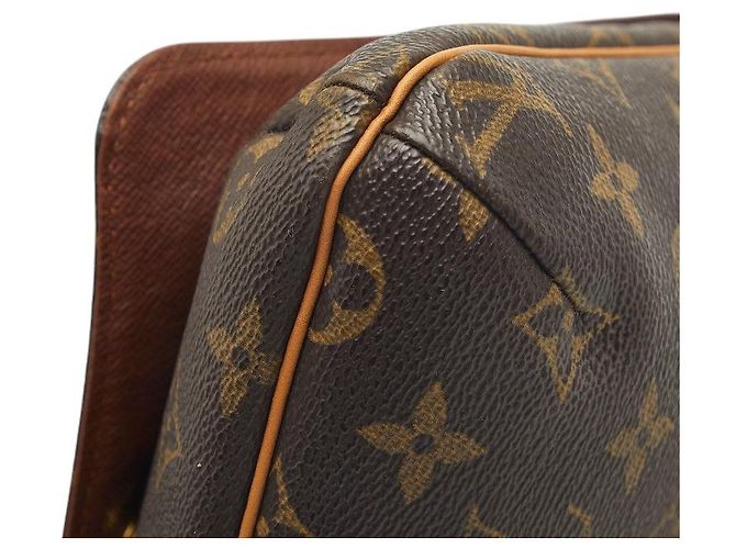 Borsa a tracolla Louis Vuitton Musette Salsa Long Marrone - vista 4