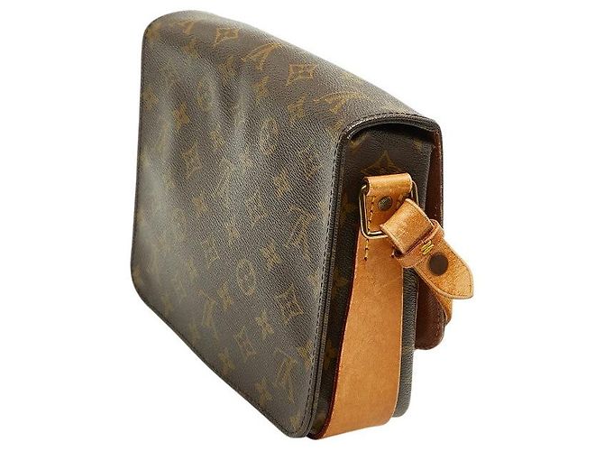 Bolso bandolera Louis Vuitton Monogram Castaño - vista 2