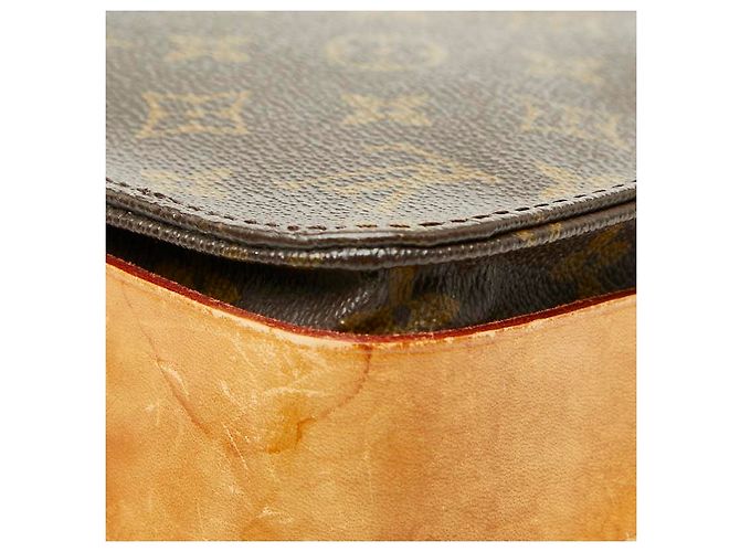 Bolso bandolera Louis Vuitton Monogram Castaño - vista 6