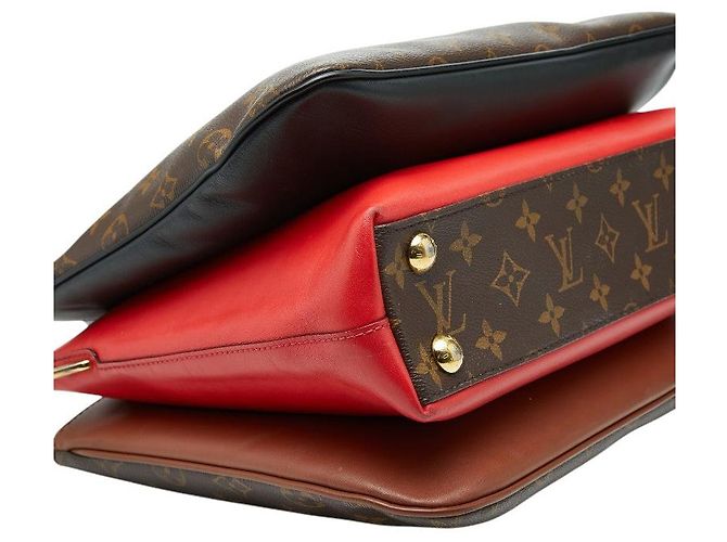 Louis Vuitton Millefeuille Handtasche Braun - Ansicht 5