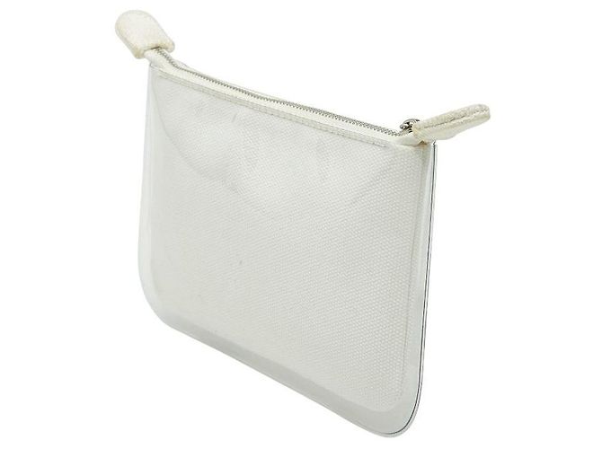 Louis Vuitton Fondation Make-up Tasche Weiß - Ansicht 2