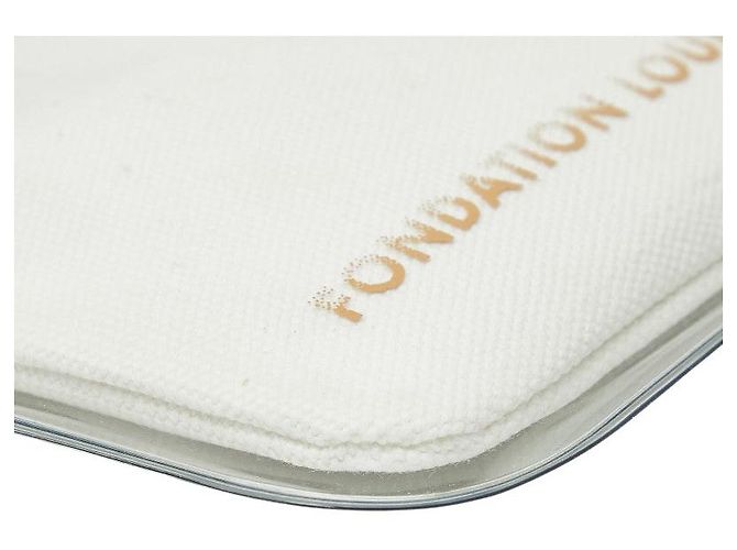 Louis Vuitton Fondation Make-up Tasche Weiß - Ansicht 5