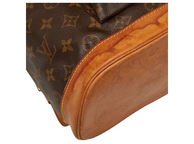 Mochila Louis Vuitton Montsouris GM Castaño - vista 5