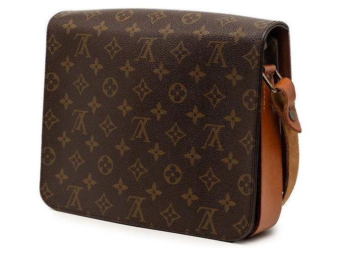Louis Vuitton Monogram Cartesier GM Crossbody Marrone - vista 2