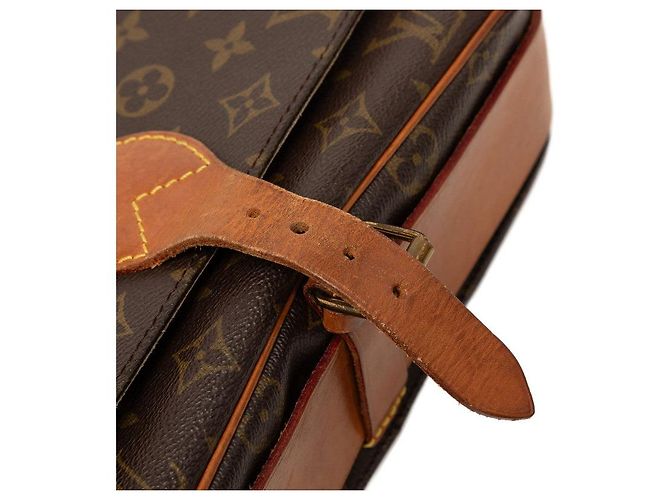 Louis Vuitton Monogram Cartesier GM Crossbody Marrone - vista 5