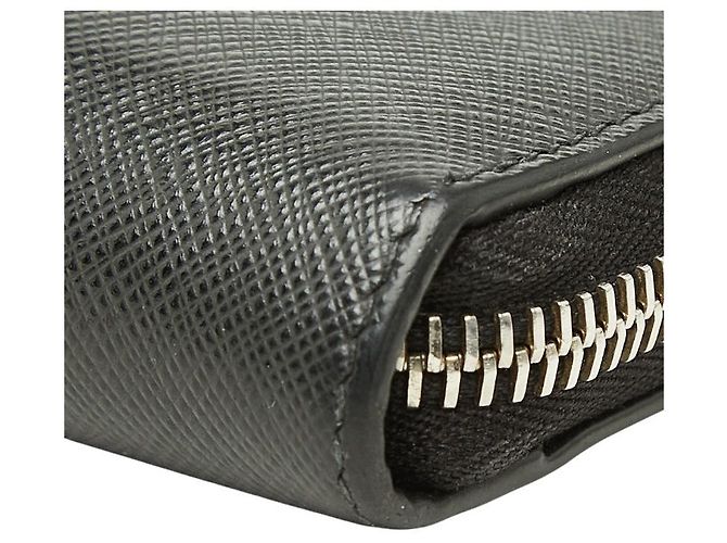 Prada Saffiano Langbrieftasche 1ML506 Schwarz - Ansicht 4