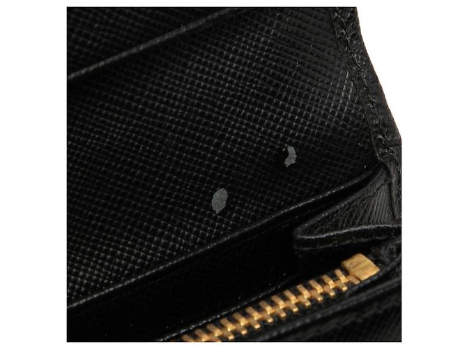 Portafoglio lungo Prada 1MH132 Nero - vista 6