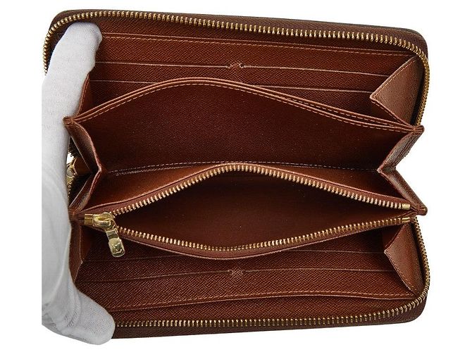 Louis Vuitton Zippy Wallet M60017 Marrone - vista 6
