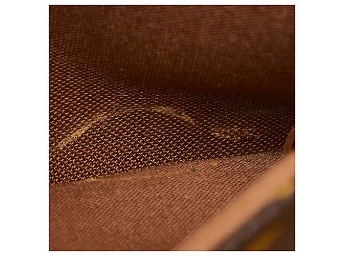 Bolso bandolera Louis Vuitton Popincourt Long Castaño - vista 10