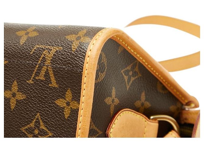 Bolso bandolera Louis Vuitton Popincourt Long Castaño - vista 6