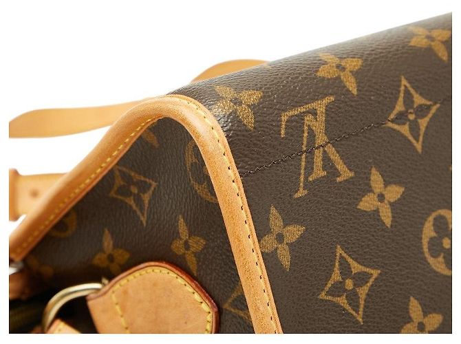 Bolso bandolera Louis Vuitton Popincourt Long Castaño - vista 7