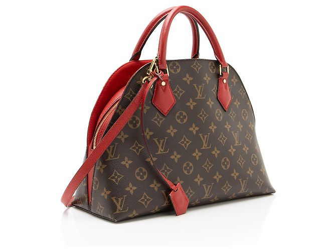 Louis Vuitton Alma BNB Satchel aus Monogram Canvas Braun - Ansicht 2