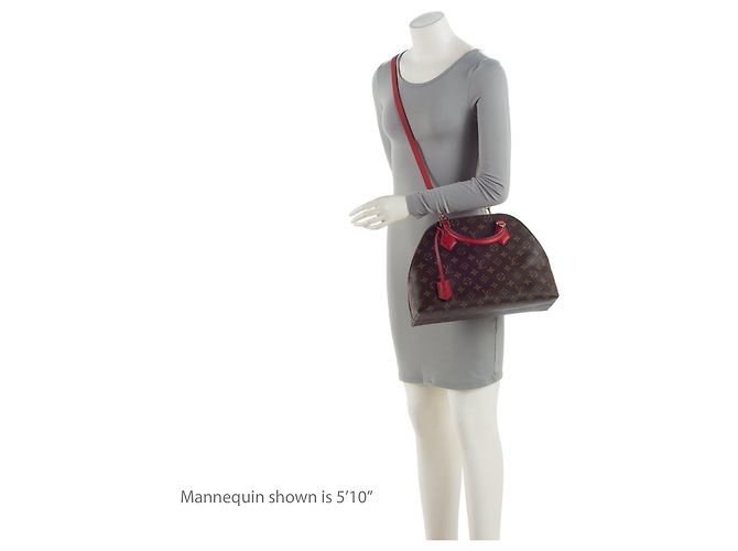 Louis Vuitton Alma BNB Satchel aus Monogram Canvas Braun - Ansicht 5