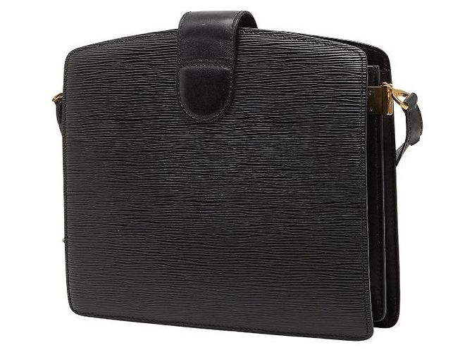 Louis Vuitton Epi Capucin Shoulder Bag Black - view 2