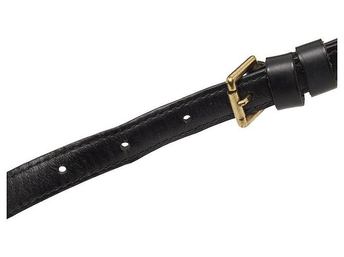 Louis Vuitton Epi Capucin Shoulder Bag Black - view 7