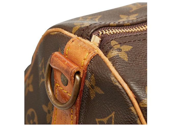 Louis Vuitton Keepall Bandouliere 60 Boston Bag Marrone - vista 8